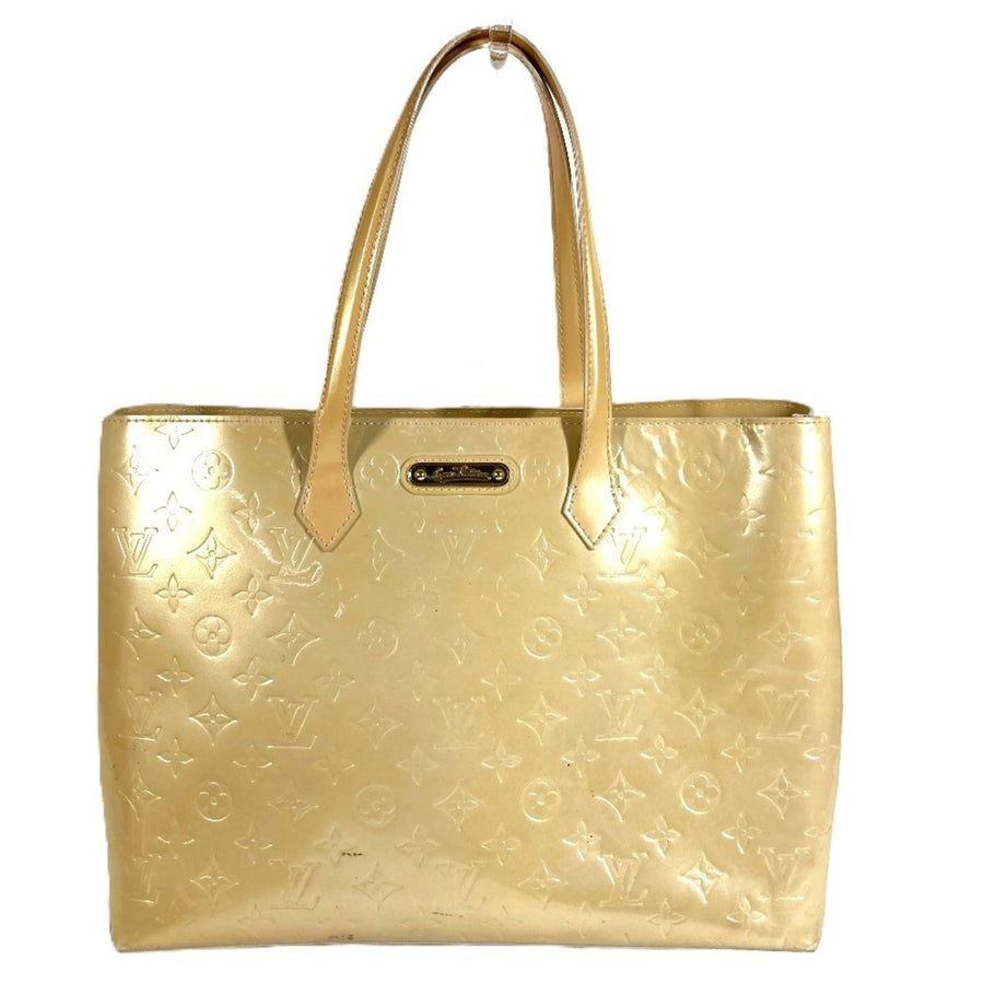 Louis Vuitton Wilshire Handbag Vernis Mm