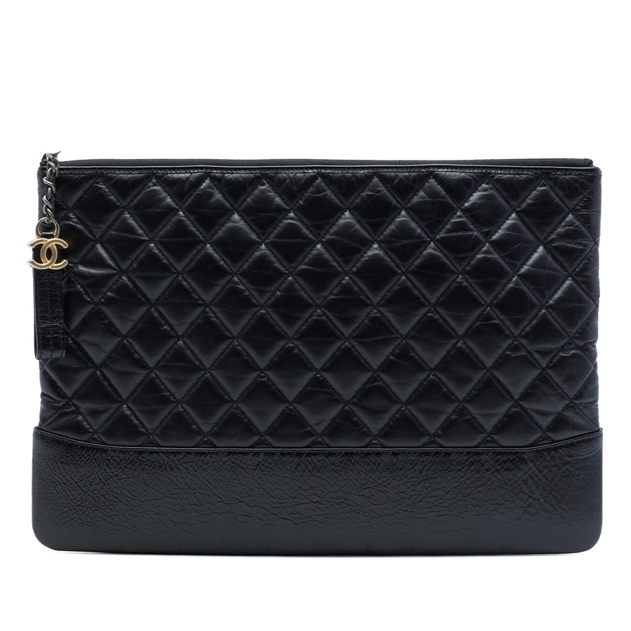 Chanel Large Aged Calfskin Gabrielle O