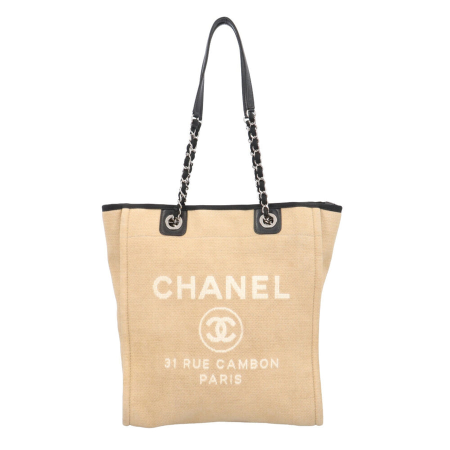 Chanel Deauville Tote Canvas Small