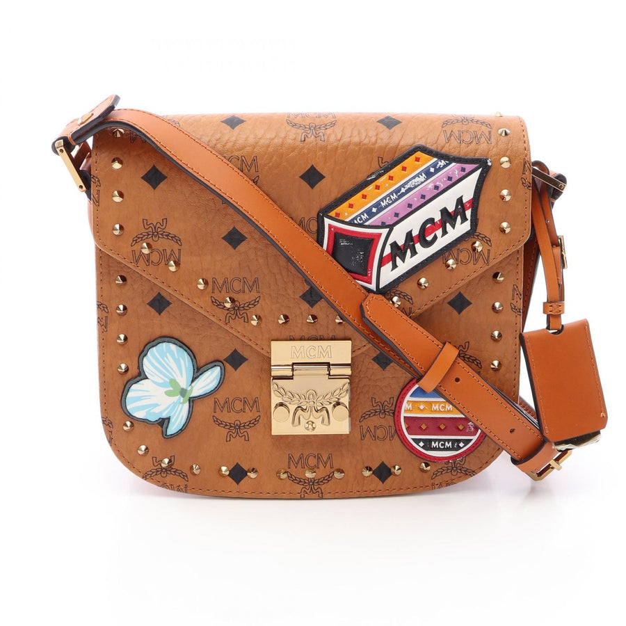 Mcm Patricia Visetos Shoulder Crossbody