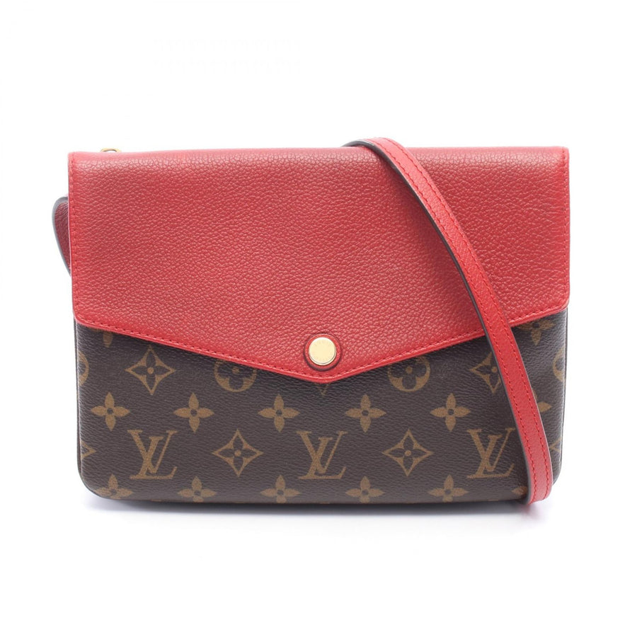 Louis Vuitton Twice Shoulder Bag Canvas