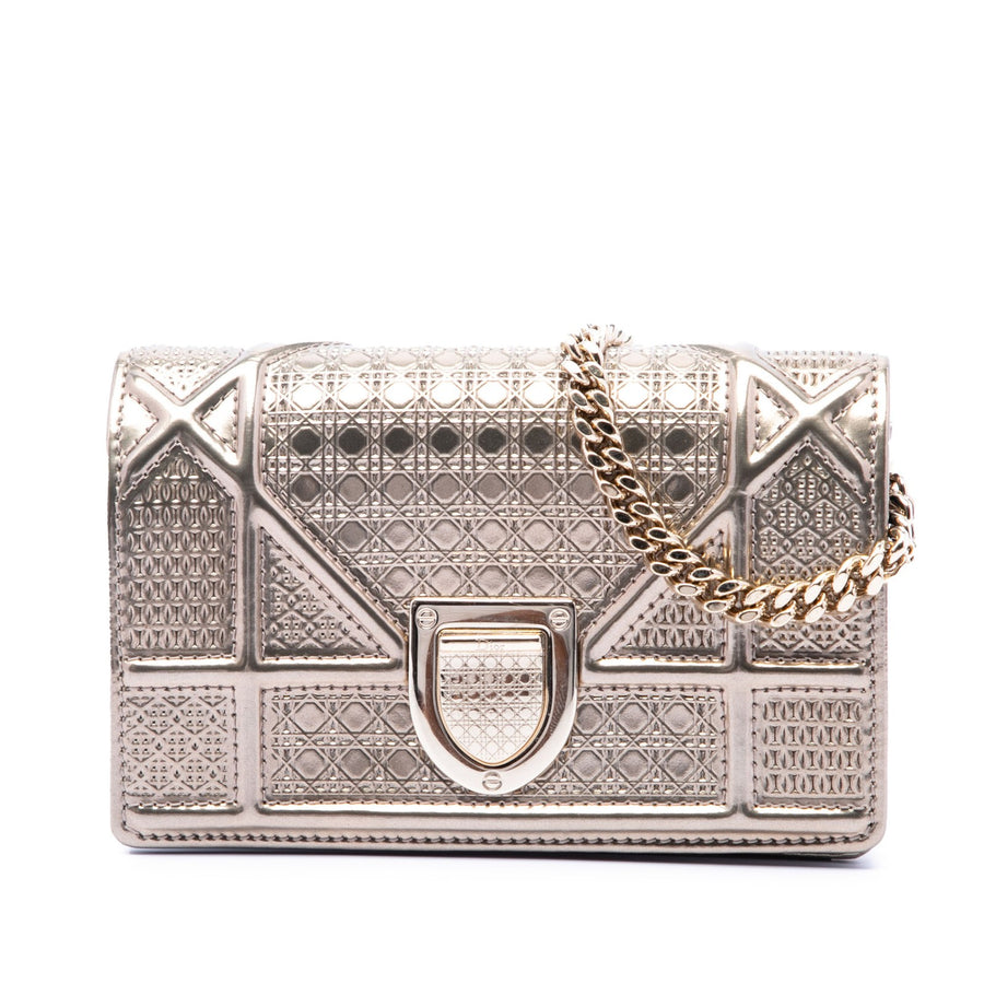 Dior Metallic Patent Microcannage Ama