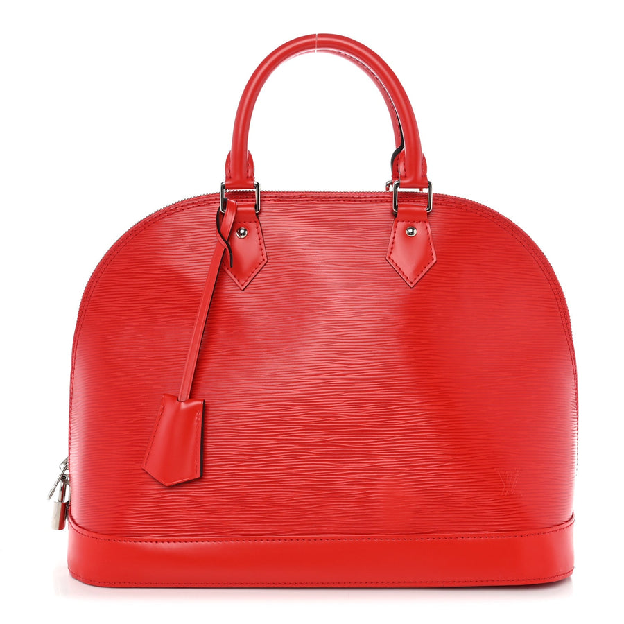 Louis Vuitton Epi Alma Pm Coquelicot