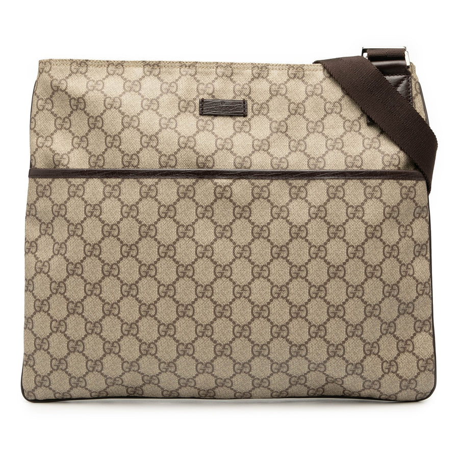 Gucci Gg Supreme Crossbody Pre-Loved Bag