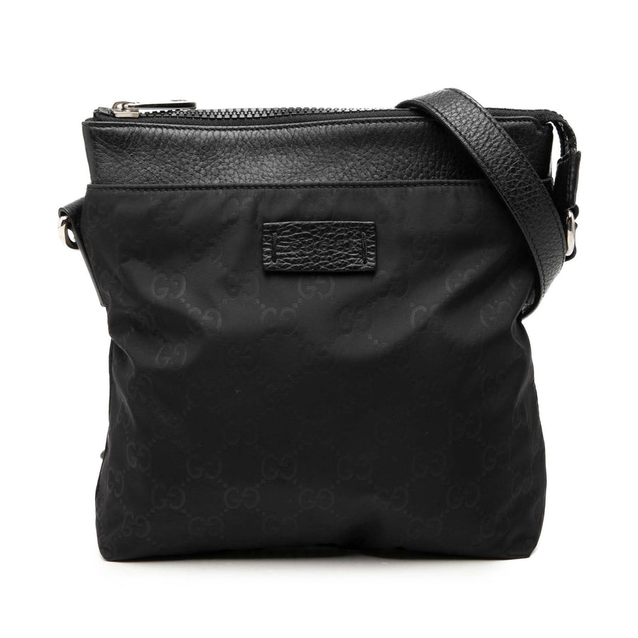 Gucci Gg Nylon Crossbody Pre-Loved Bag