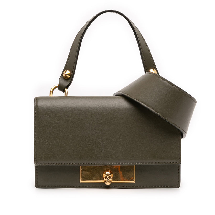 Alexander Mcqueen Mini Leather Skull
