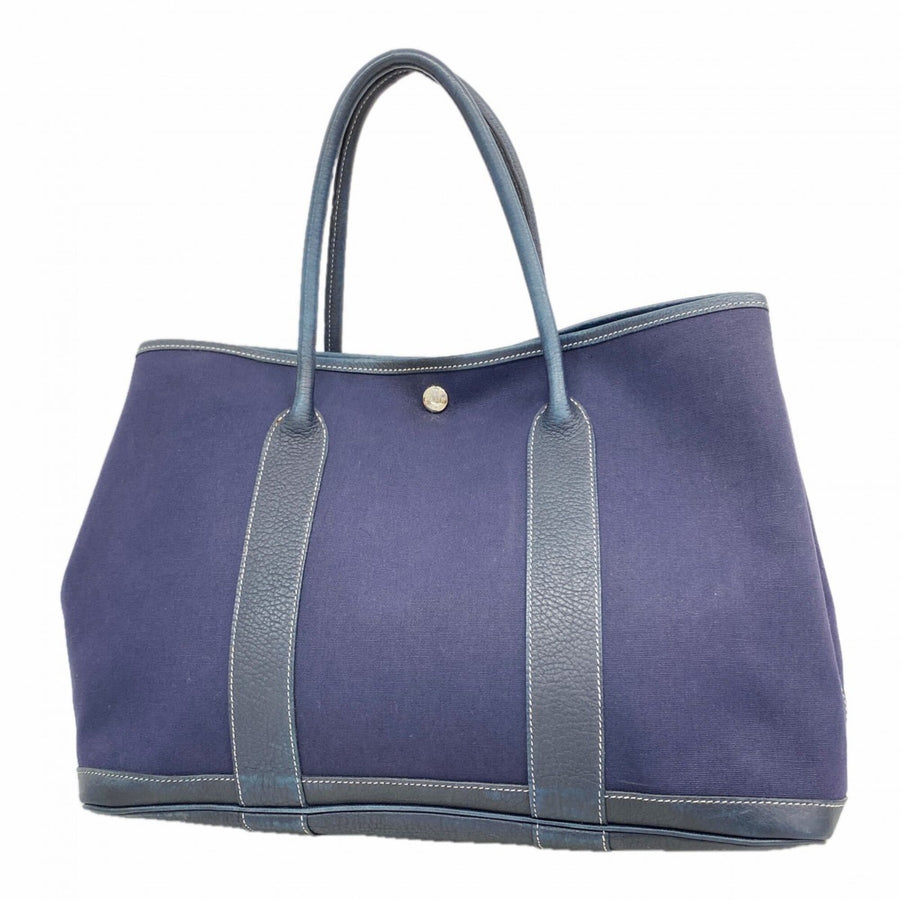 Hermes Garden Party Tote Toile And