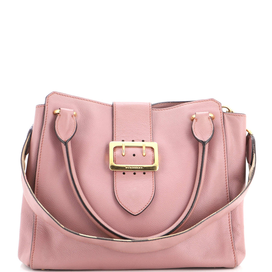 Burberry Buckle Tote Leather Medium