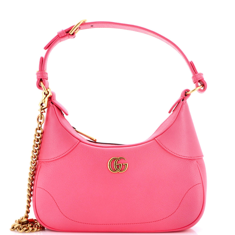 Gucci Aphrodite Zip Shoulder Bag Leather