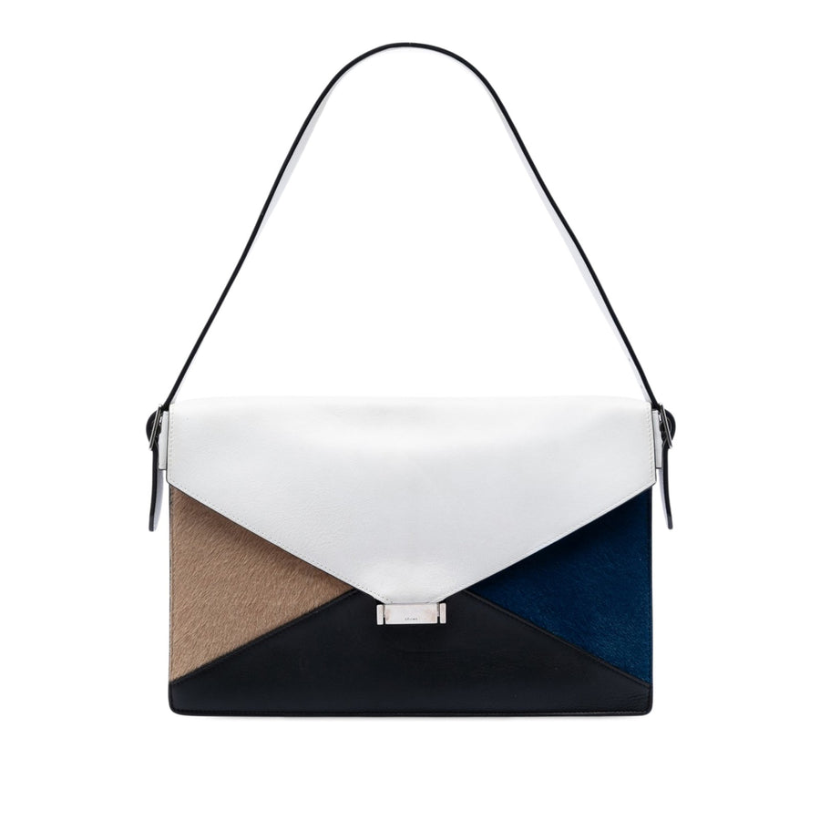 Celine Multicolor Leather And Pony Hair