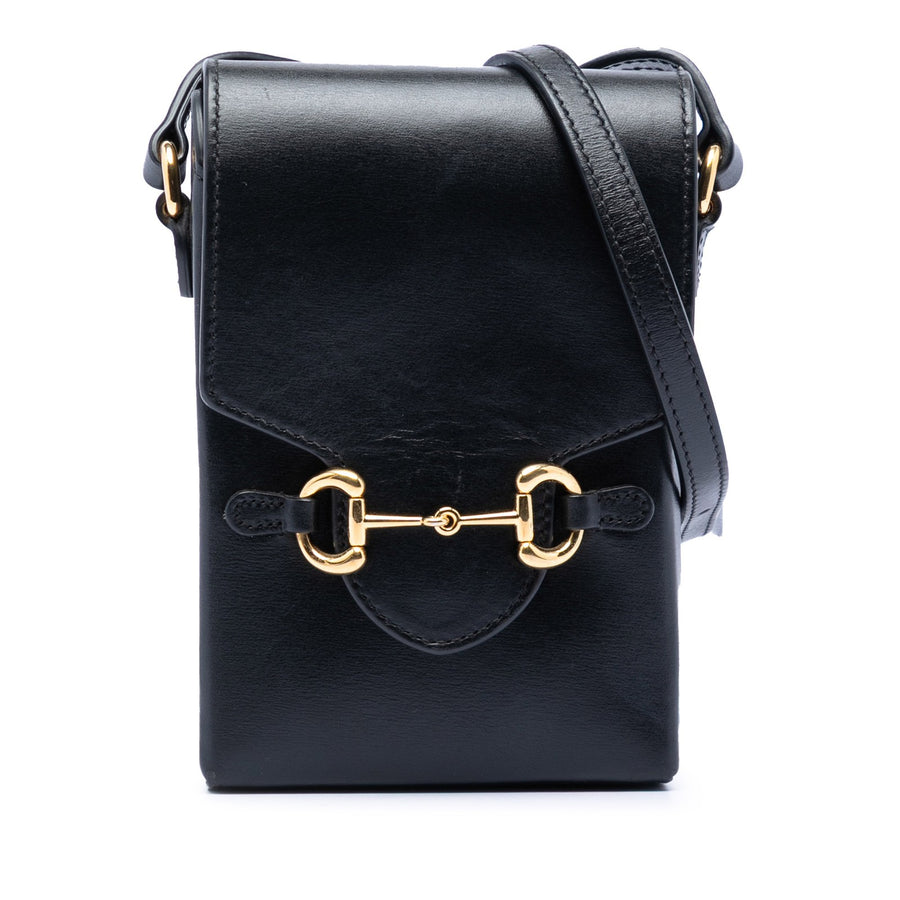 Gucci Mini Leather Horsebit Crossbody