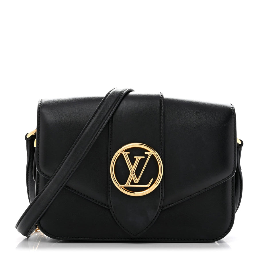 Louis Vuitton Smooth Calfskin Lv Pont 9