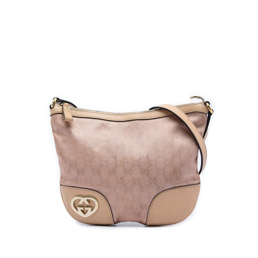 Gucci Gg Canvas Lovely Crossbody Pre-