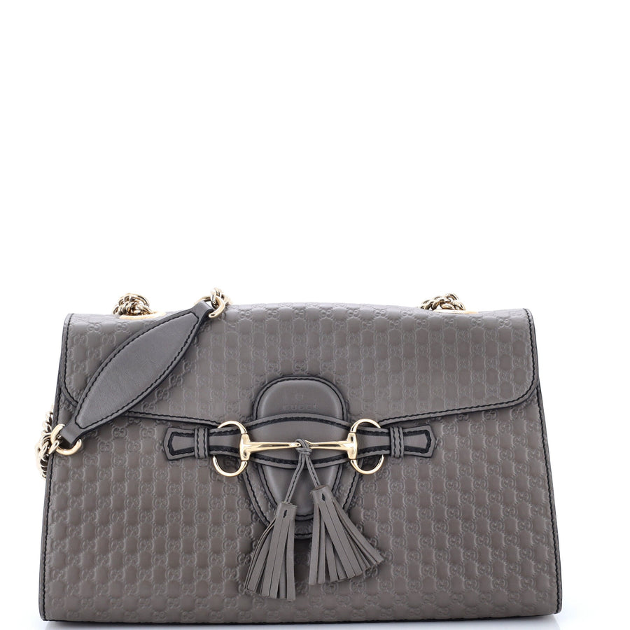 Emily Chain Flap Bag Microguccissima