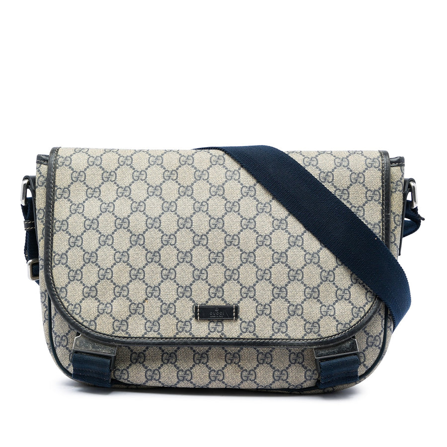 Gucci Gg Supreme Crossbody Pre-Loved Bag