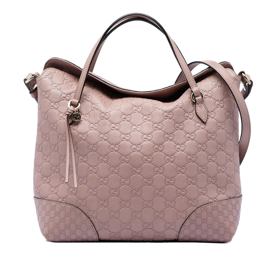 Gucci Medium Ssima Bree Fold Over Tote