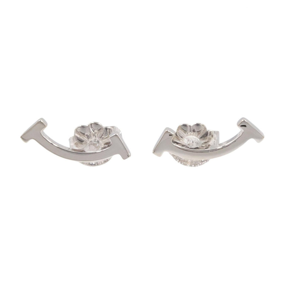 Tiffany&Co T Smile Mini Pierced Earrings