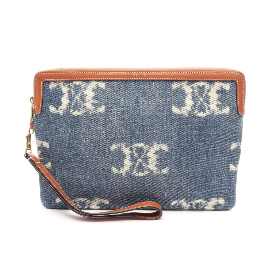 Celine Triomphe Business Clutch Bag