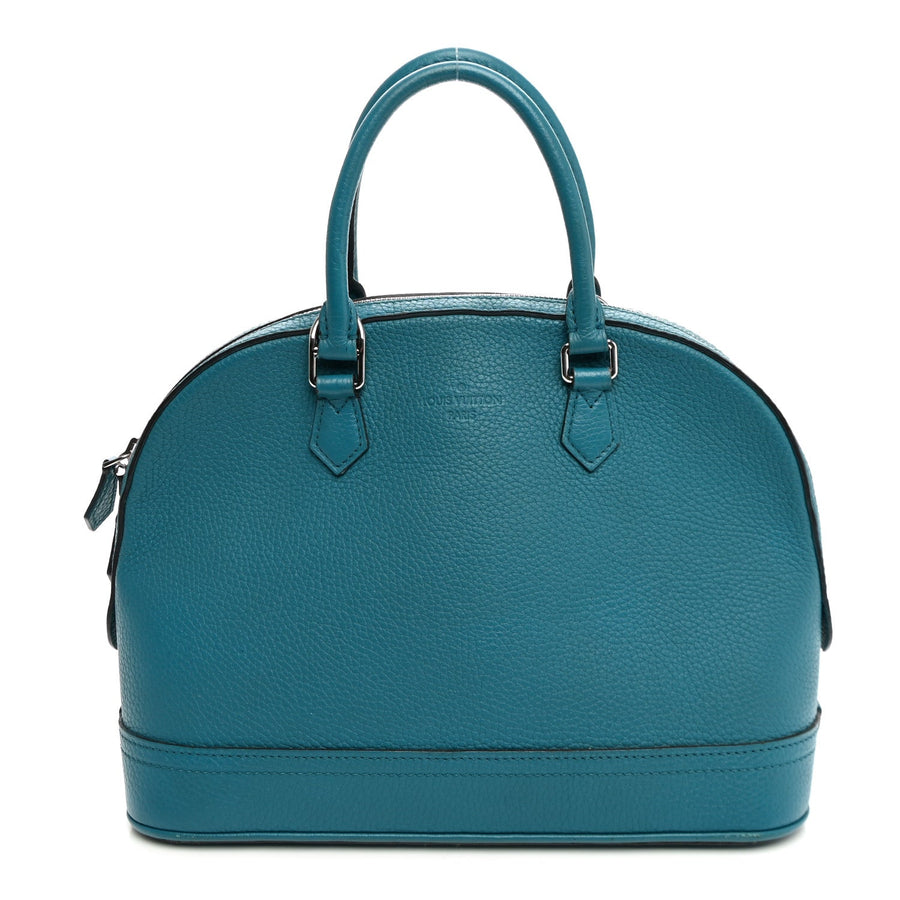 Louis Vuitton Taurillon Alma Pm Bleu