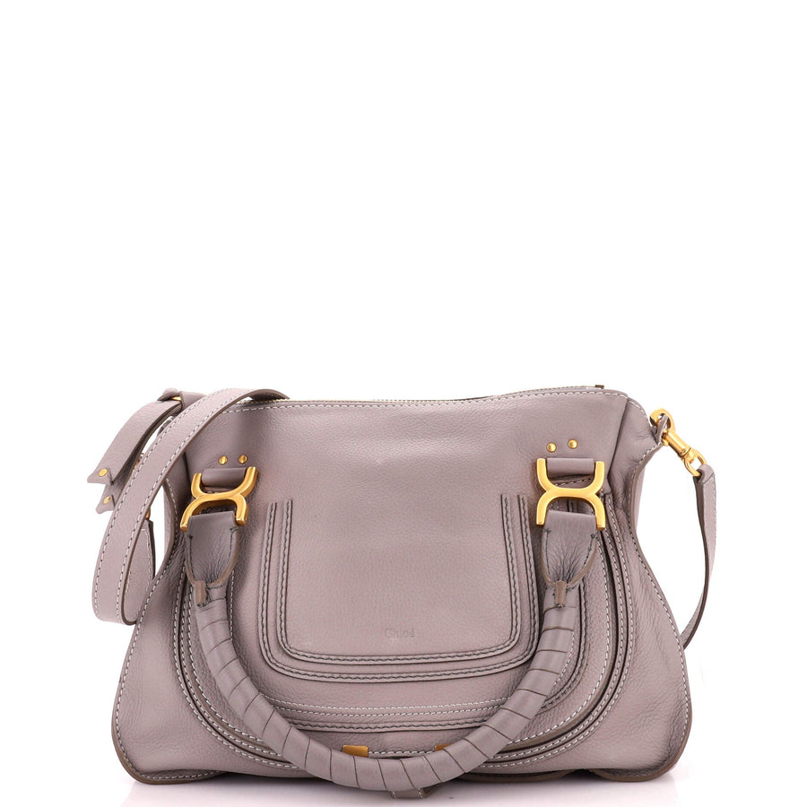 Chloe Marcie Satchel Leather Medium