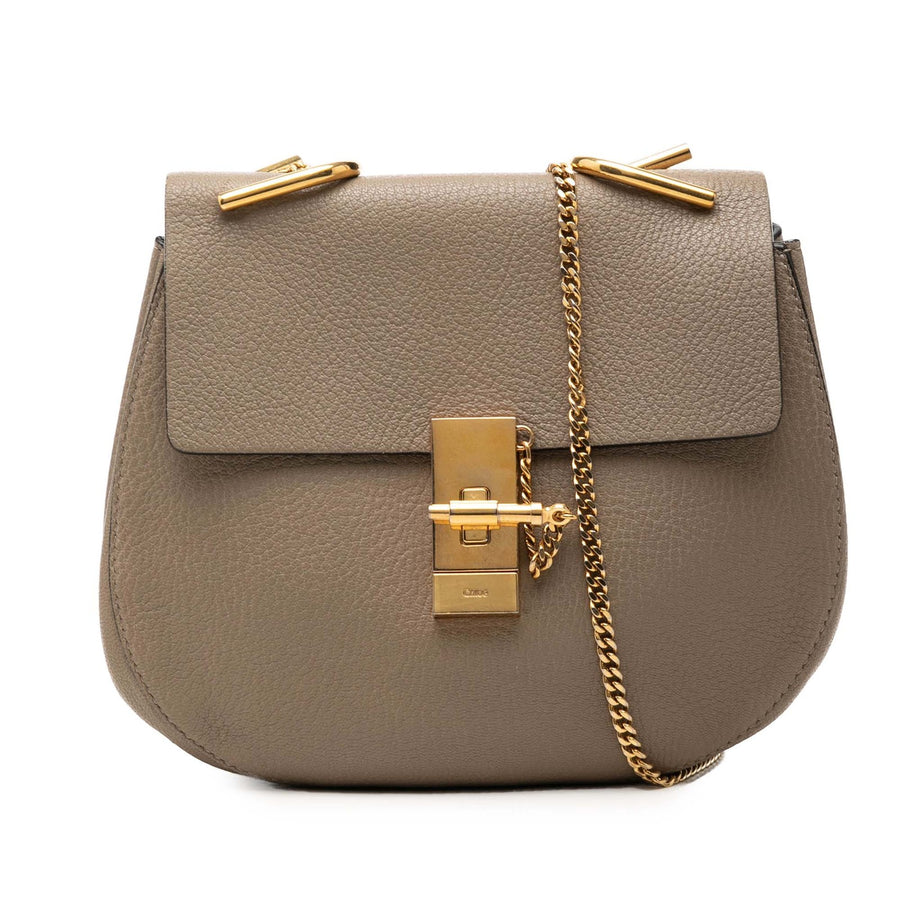 Chloé Small Grained Calfskin Drew