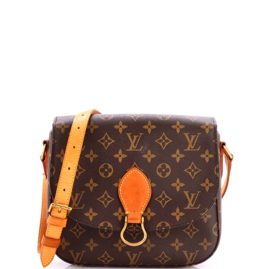 Louis Vuitton Saint Cloud Handbag Canvas