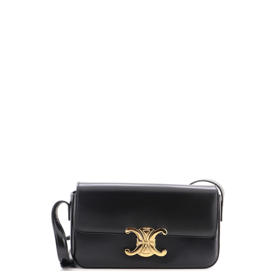 Celine Triomphe East-West Shoulder Bag