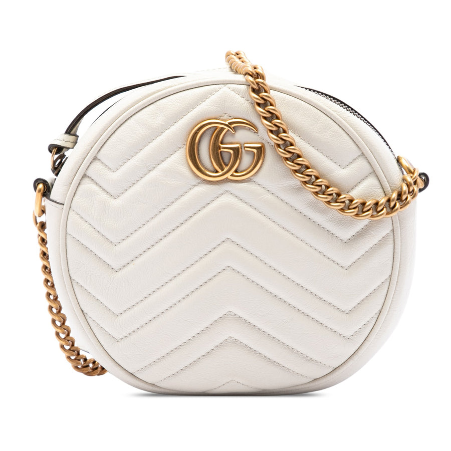 Gucci Mini Gg Marmont Matelasse Calfskin