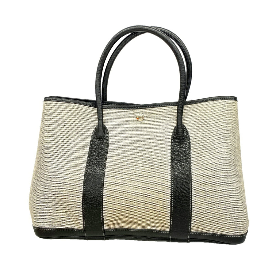 Hermes Garden Party Tote Toile And