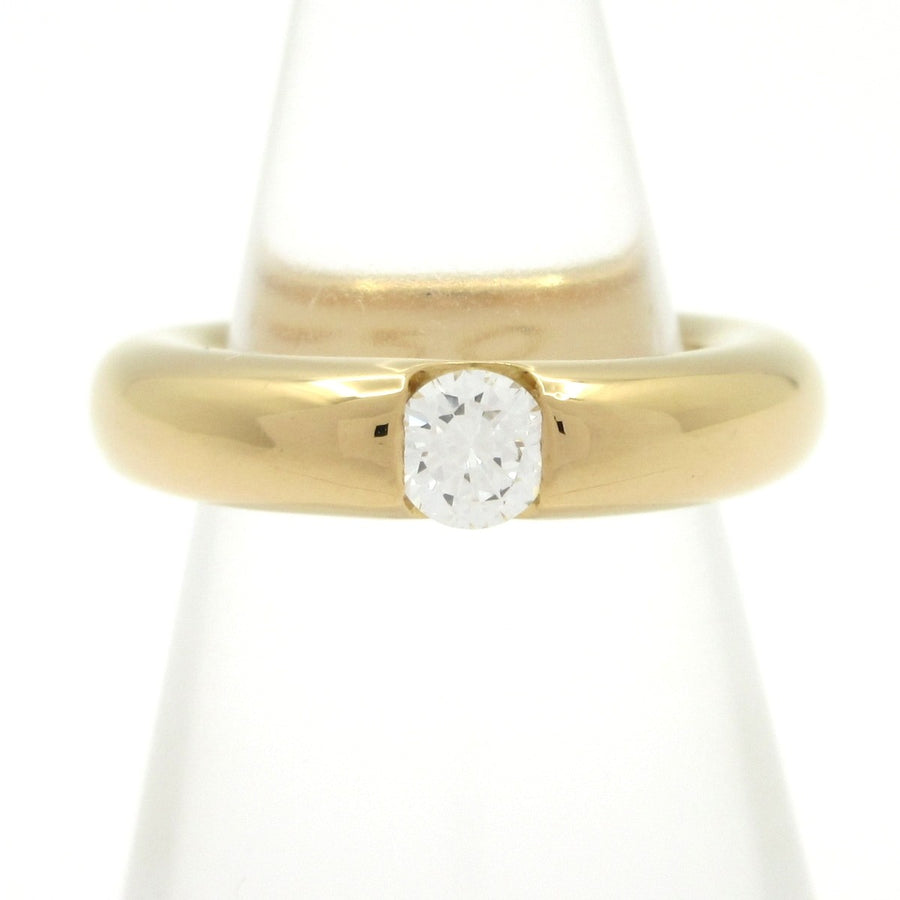 Cartier Ellipse 18K Yellow Gold Diamond
