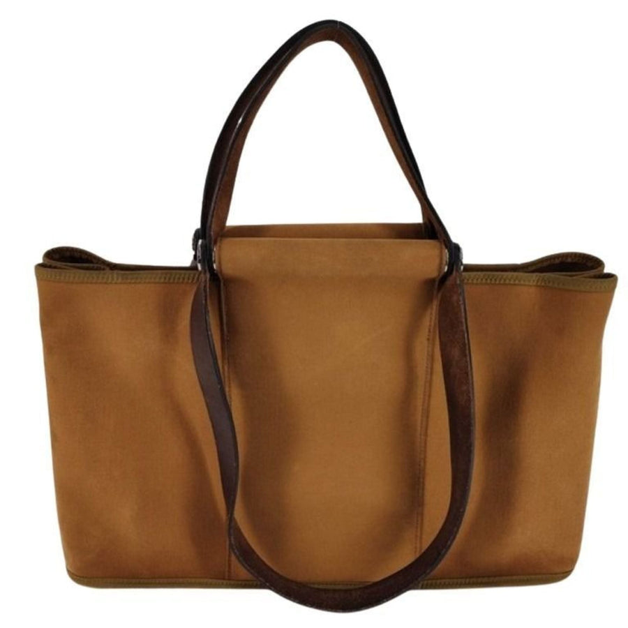 Hermes Cabag Elan Toile And Leather 39