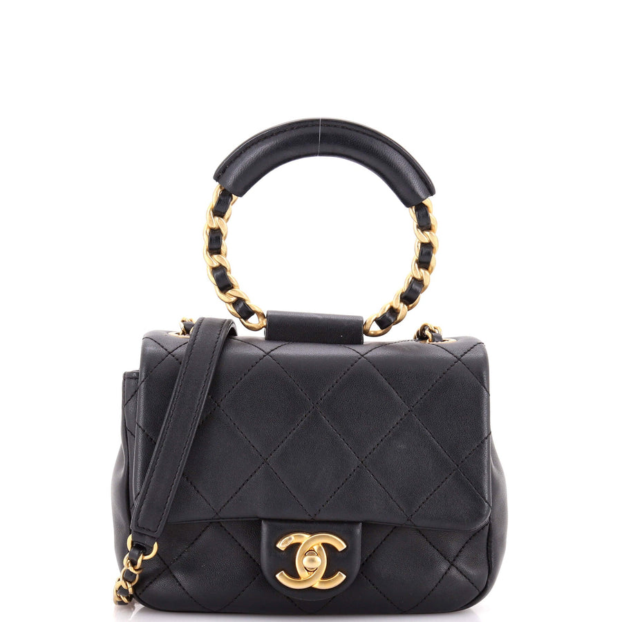 Chanel In The Loop Flap Bag Quilted