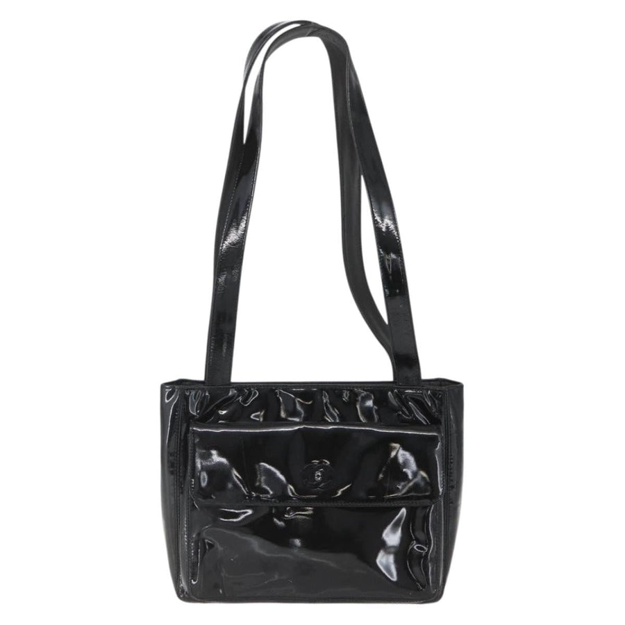 Chanel Triple Cc Tote Patent Medium