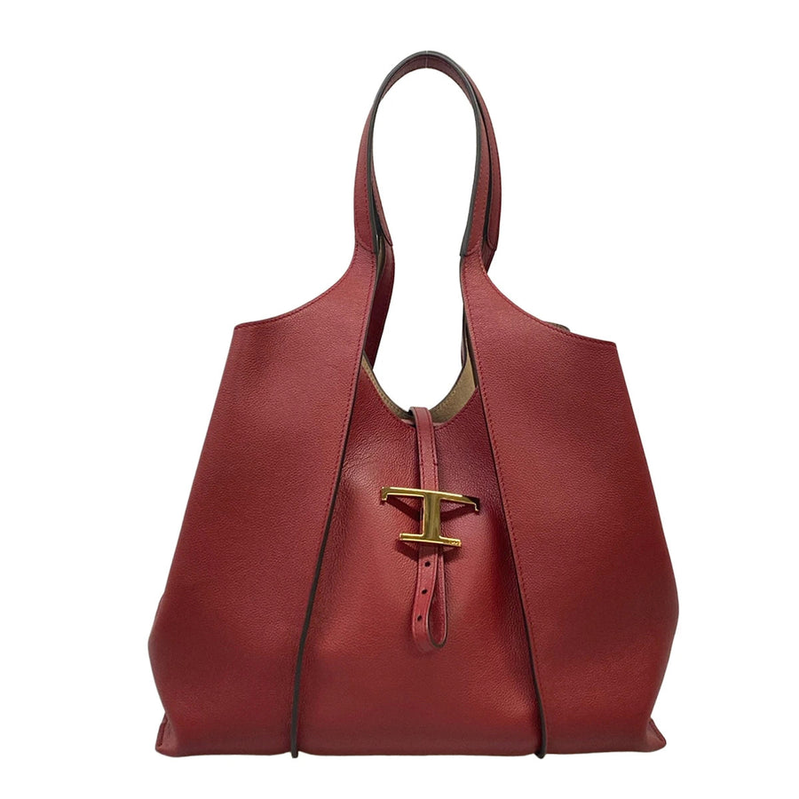 Tod's T Timeless Leather Shopping Bag