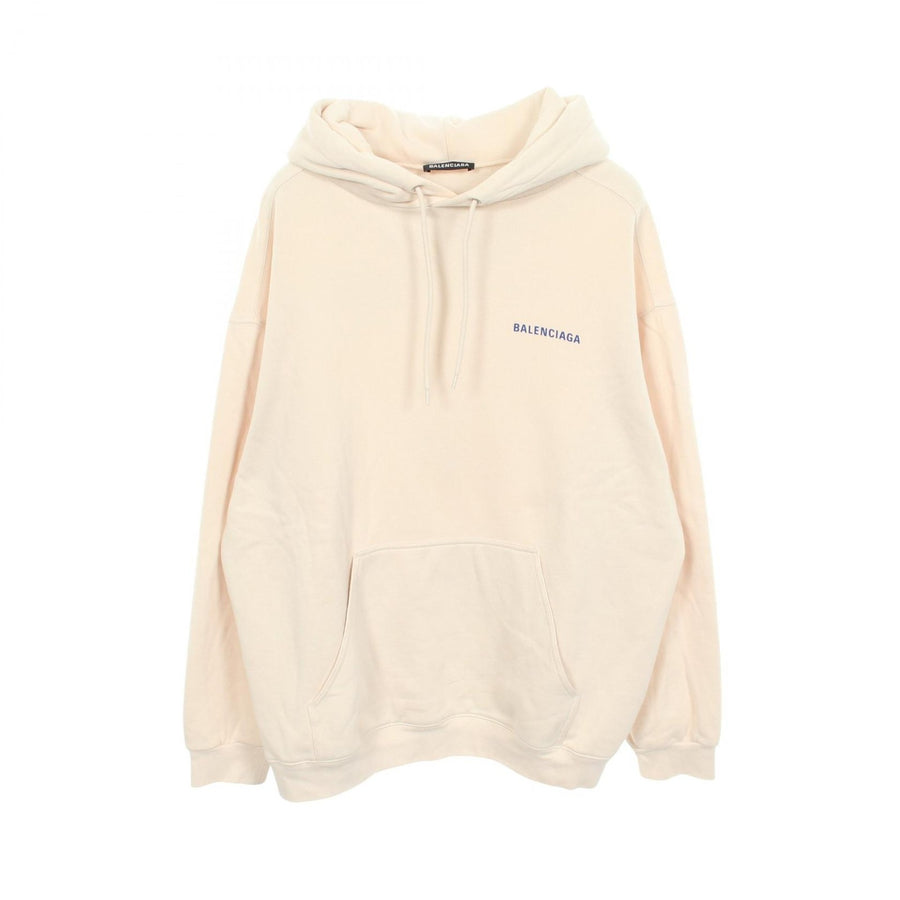 Balenciaga Logo Print Hoodie Sweatshirt