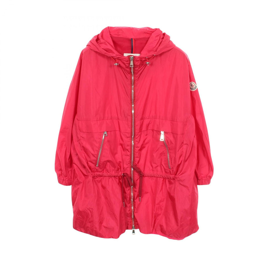 Moncler Sanve Hooded Nylon Jacket Coat