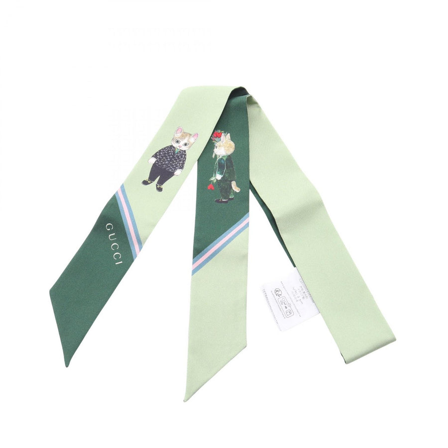 Gucci Higuchi Yuko Ribbon Scarf Wrap