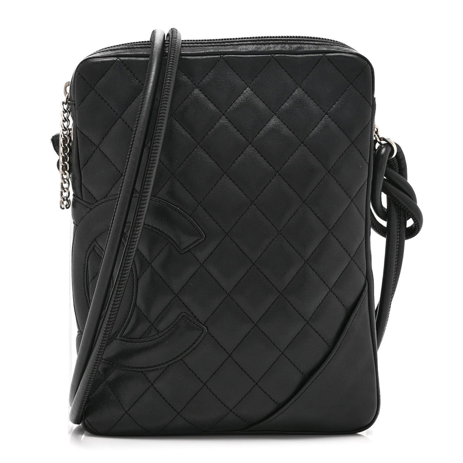 Chanel Calfskin Quilted Medium Cambon