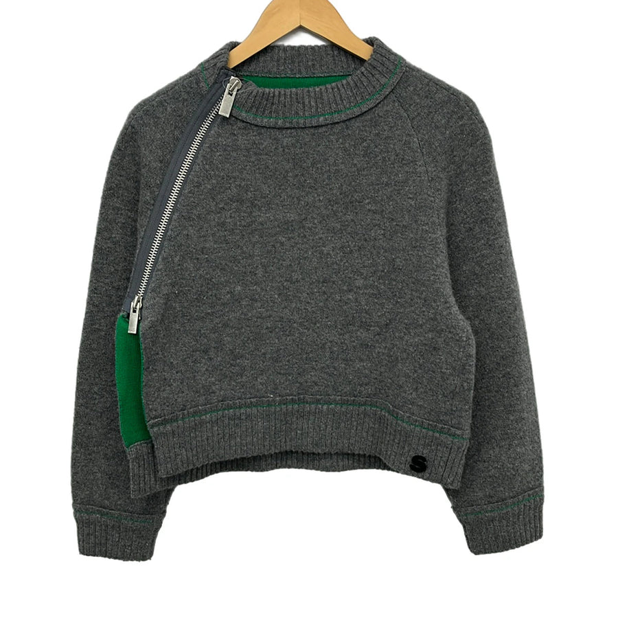 Sacai Gray Women's Sweater