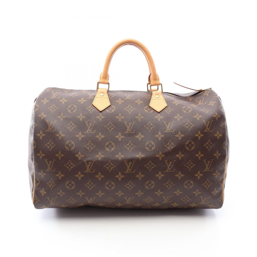 Louis Vuitton Speedy 40 Handbag Leather
