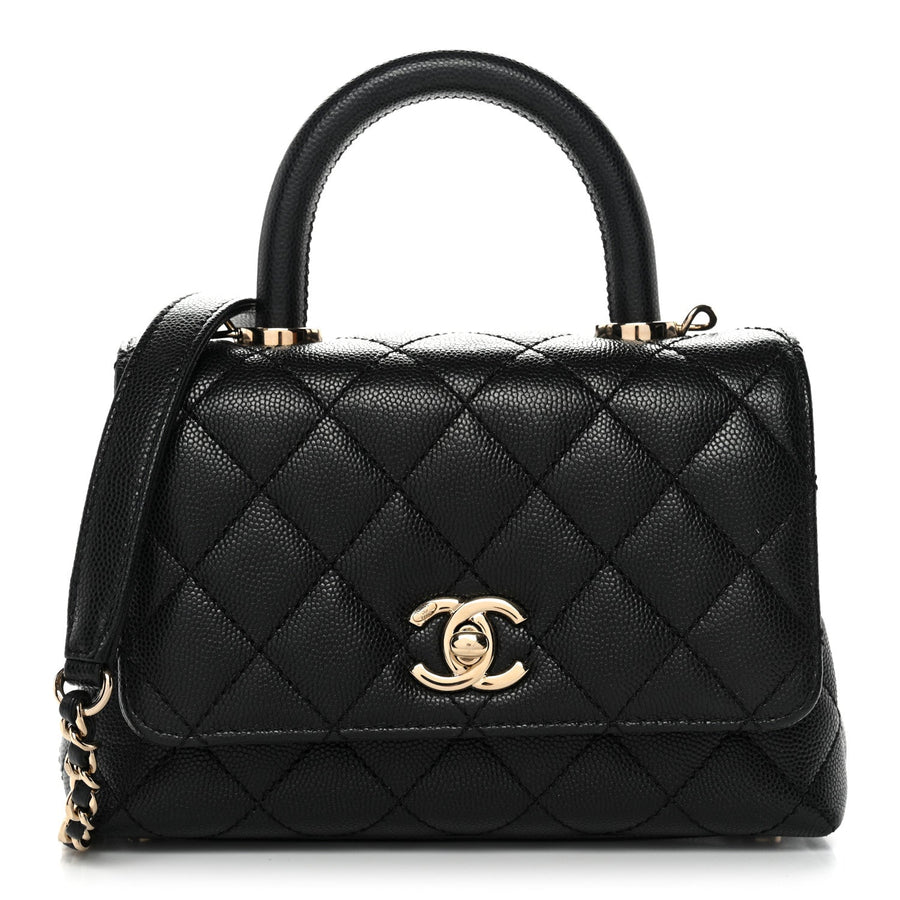 Chanel Caviar Quilted Extra Mini Coco