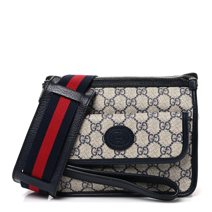 Gucci Gg Supreme Azalea Calfskin Retro