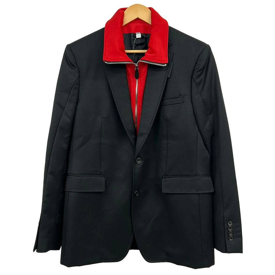 Burberry London England Black Red Men's