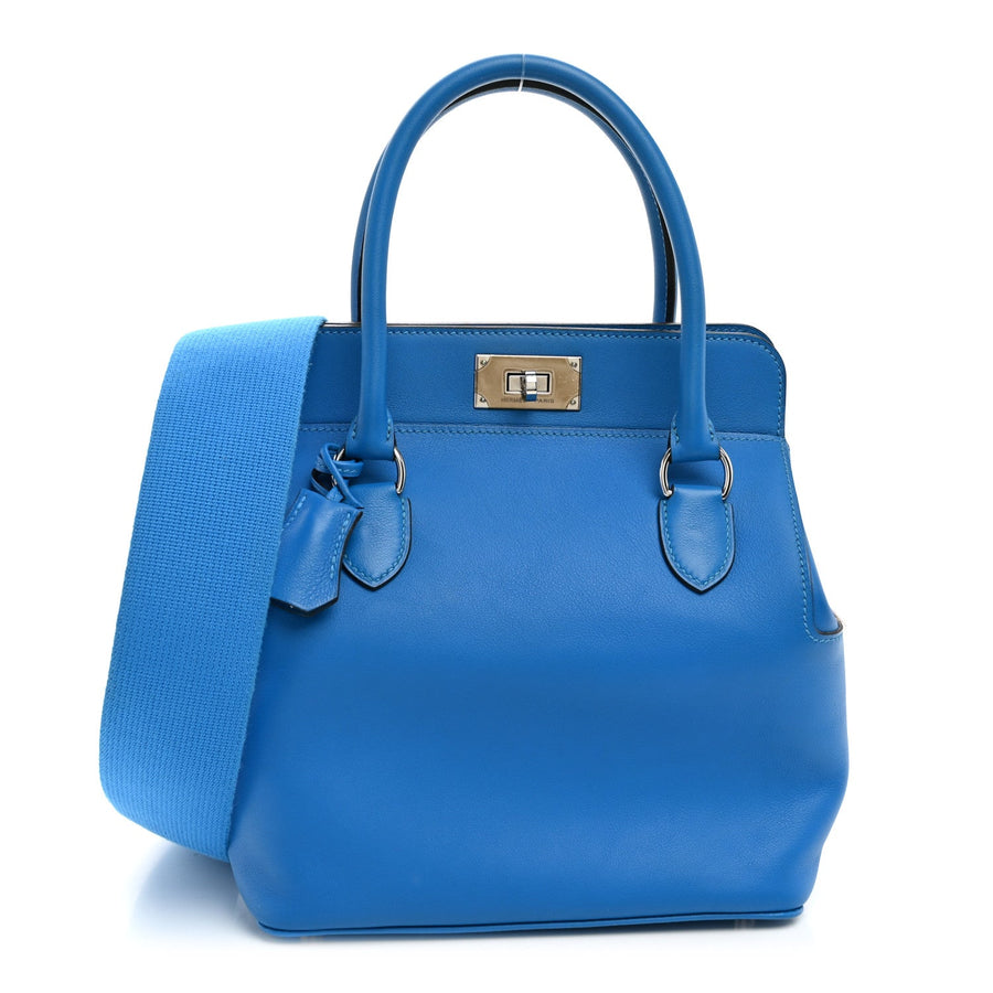 Hermes Swift Toolbox 20 Bleu Hydra