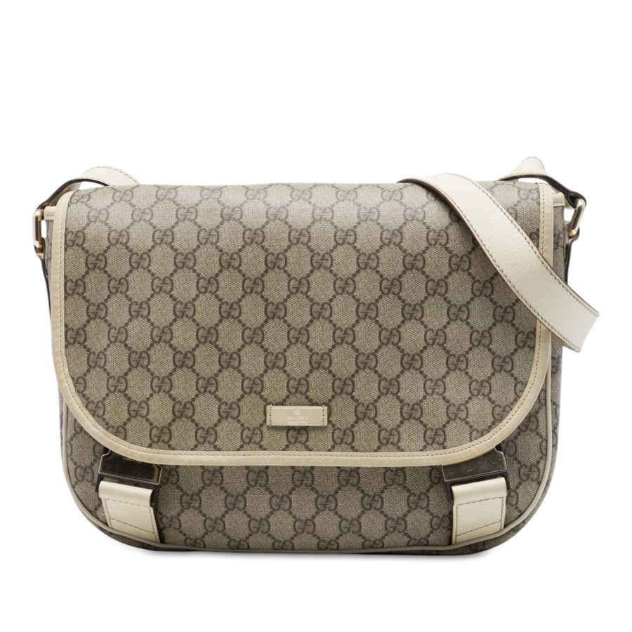 Gucci Gg Supreme Crossbody Pre-Loved Bag