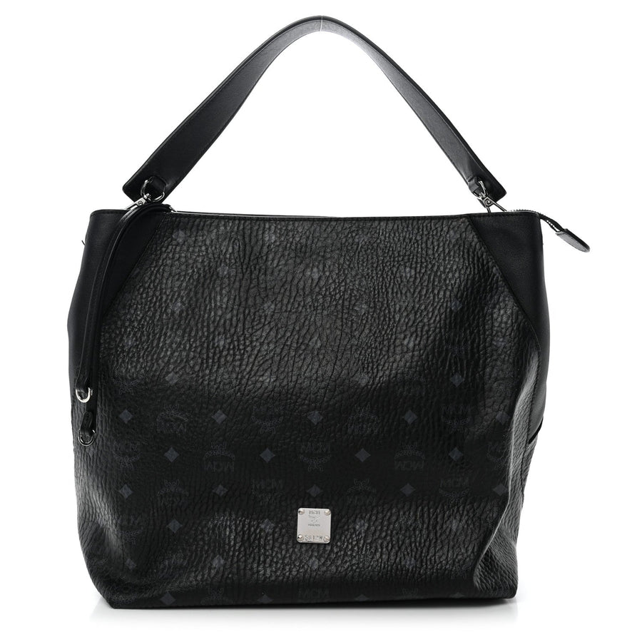 Mcm Visetos Large Klara Hobo Black