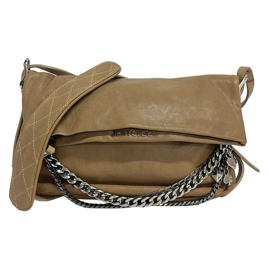 Jimmy Choo Biker Shoulder Bag Light