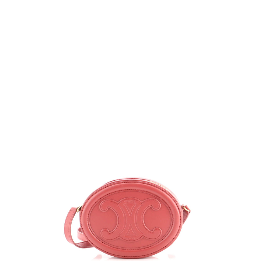 Celine Triomphe Oval Crossbody Bag
