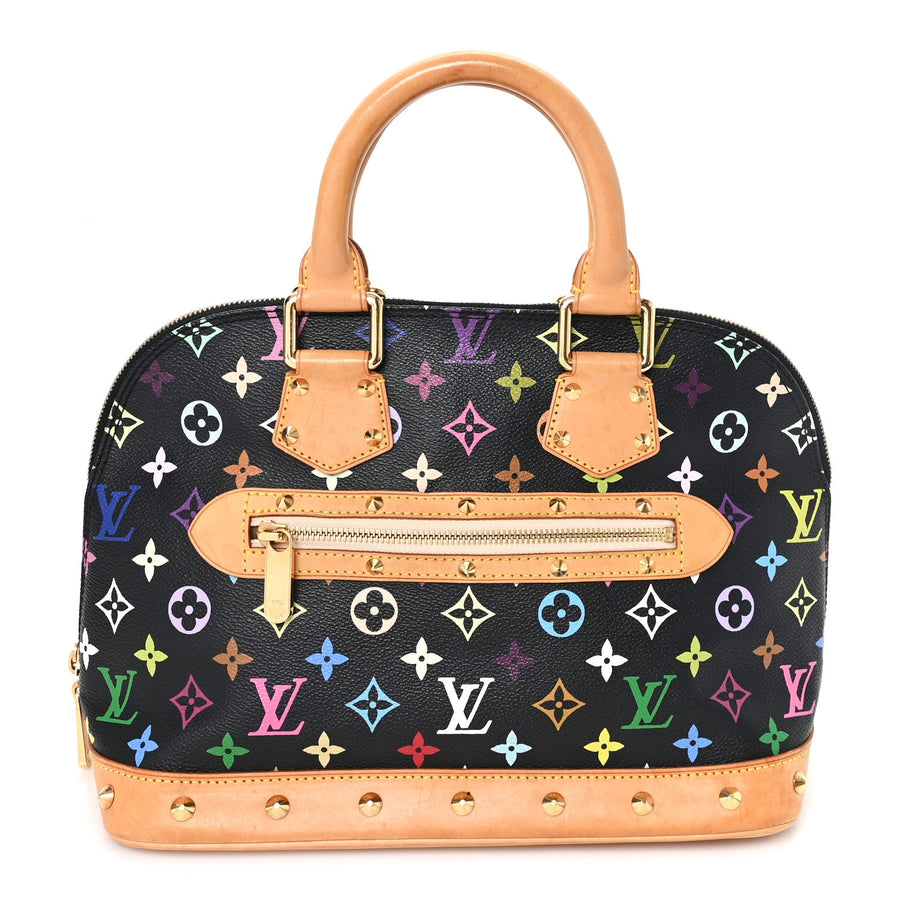 Louis Vuitton Multicolor Alma Pm Black