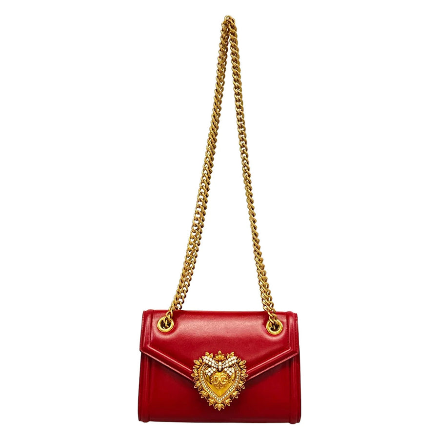 Dolce&Gabbana Devotion Red Leather